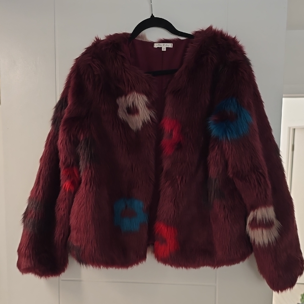 Willow & Clay Multicolor Teddy Jacket